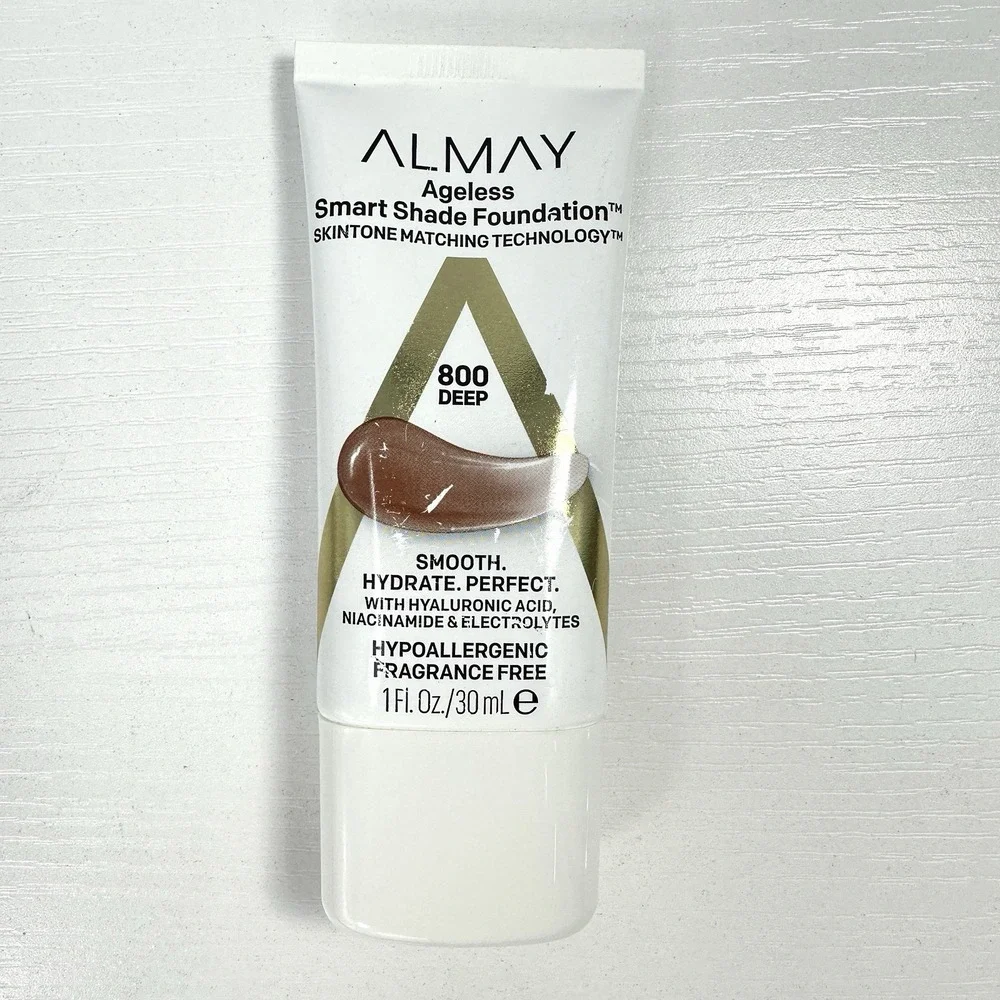 Almay‎ Ageless Smart Shade Foundation Skintone Matching Technology #500 DEEP